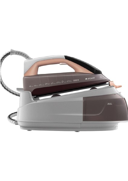 K4518 Beyaz ve Gri Çok Fonksiyonlu Elektrikli Ütü