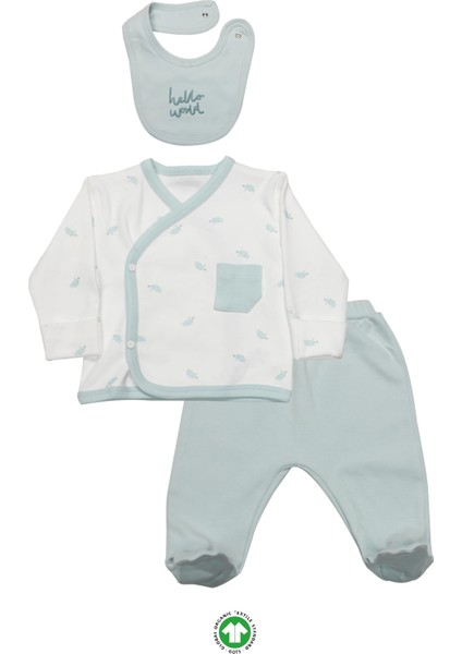 3lü Zıbın Takım Hello World 13105 Mint