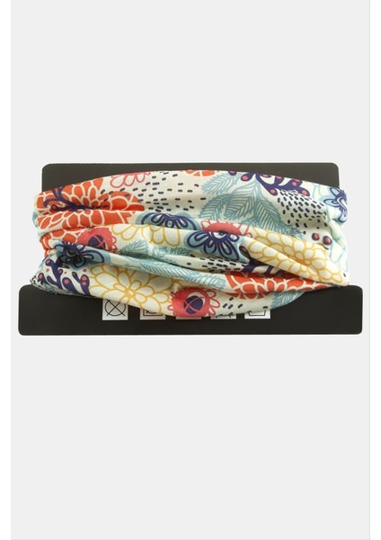Zengezur Çiçek Baff Boyunluk-Renkli