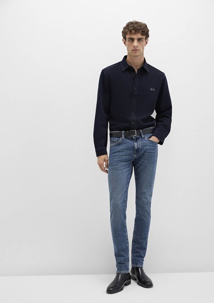 Kvnç Açık Mavi Erkek Jean Pantolon M001070-90983