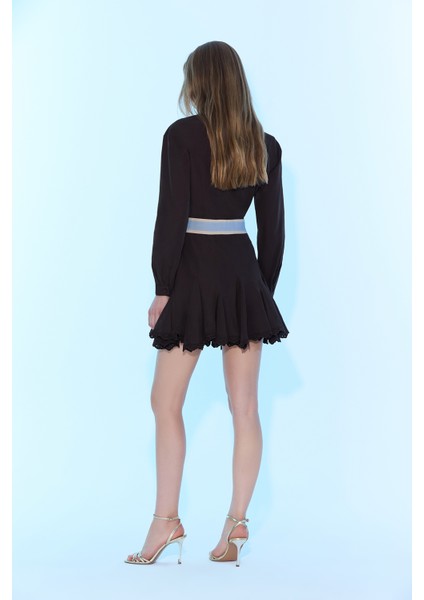 Studio SS6034 Kahve Elbise modelleri