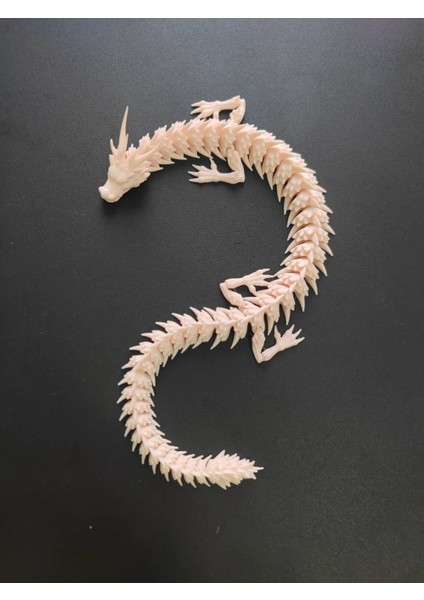 A Little White Dragon – Dekoratif Ejderha Figürü 3D Baskı | CRAFTSY3D fiyatları