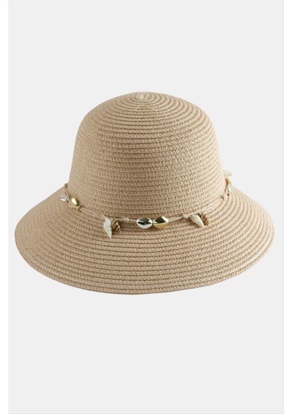 Zengezur Deniz Kabuğu Hasır Şapka-Açık Pembe fiyatları