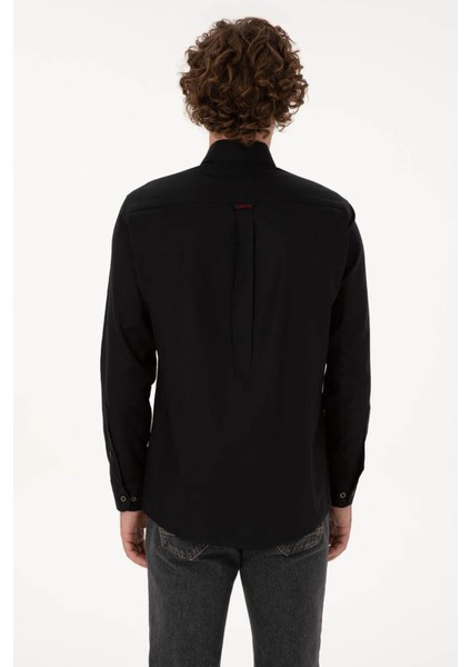 CEDCOLORREG025K Siyah Erkek Gömlek 2225643 indirimleri