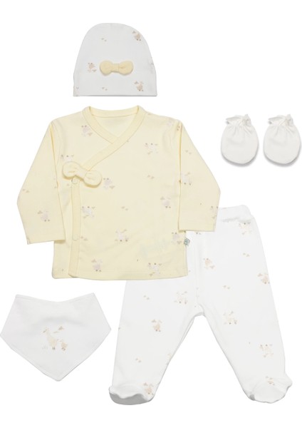 5li Hastane Çıkışı Welcome Baby Duck 12103 Sarı
