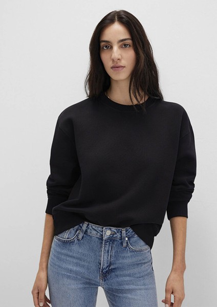 Siyah Kadın Sweatshirt M1S10390-900