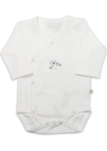 Kruvaze Body Uzun Kol Lıttle Koala 17113 Gri