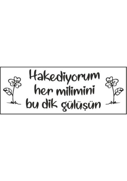 Hakediyorum Her Milimini Özel Tasarım Siyah Kaşe fiyatları