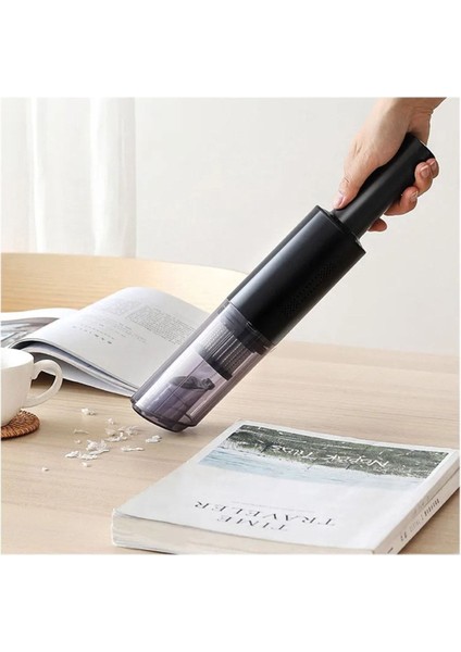 KVC-4086 Şarjlı El Süpürgesi Ekru, Güçlü ve Hafif Temizlik Aracı