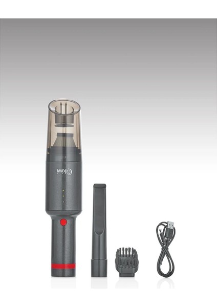 KVC-4086 Şarjlı El Süpürgesi Ekru, Güçlü ve Hafif Temizlik Aracı