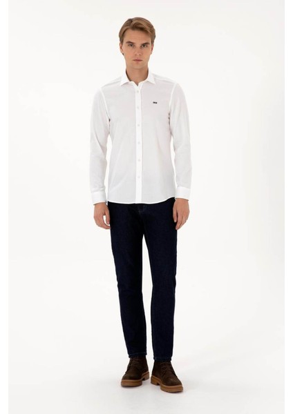 CEDROP025K Beyaz Erkek Gömlek 2225552 fırsatları