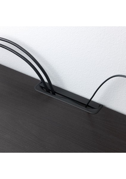 Tv Ünitesi, Venge-Parlak Cila-Siyah-Füme Cam, 240X40X128 Cm, Selsvıken/glassvık, Fren Raylı fırsatları