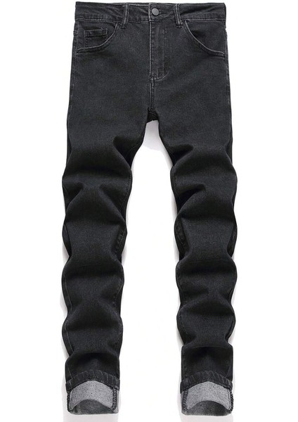 Erkek Regular Fit Denim Jean Pantolon