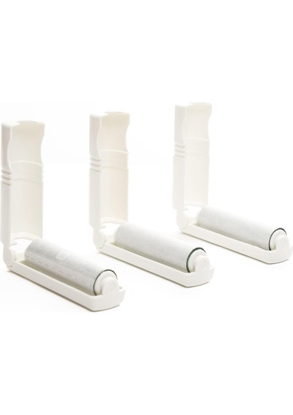 3'lü Rulo Kedi Köpek Kıl Toplayıcı Seyahat Çanta Içi 30 Yaprak, Çok Renkli