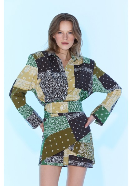 Studio SS6027 Cok Renklı Elbise fiyatları