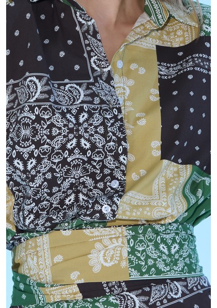 Studio SS6027 Cok Renklı Elbise modelleri