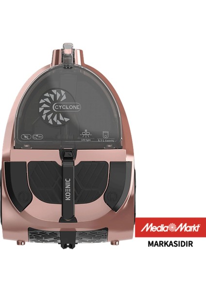 Güçlü ve Hafif Torbasız El Süpürgesi, Pratik Temizlik Sağlar