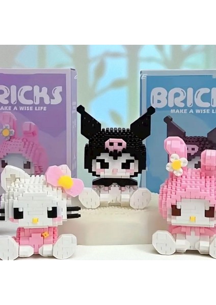 -Kuromi/ Mavi Hello Kitty / Pembe Hello Kitty / Melody