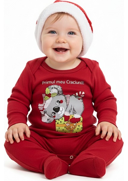 Unisex Noel Takım Geyik Baskılı