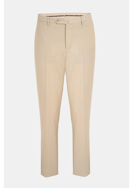 Erkek Bej Chino Pantolon