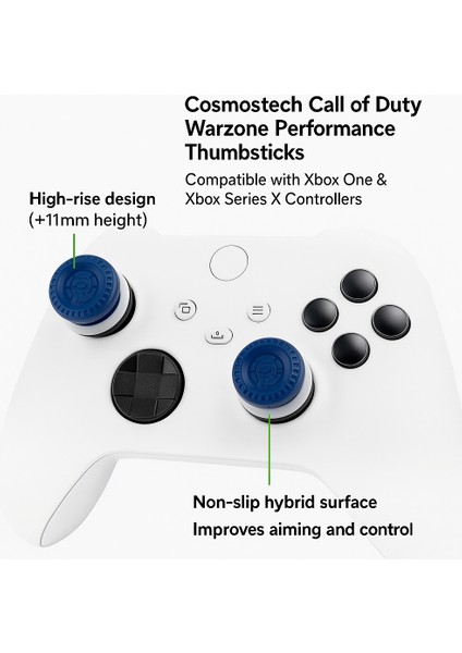 Kontrolfreek Call Of Duty Warzone Performans Thumbsticks – Xbox One & Series x Uyumlu – Hibrit Analog Başlık fiyatları