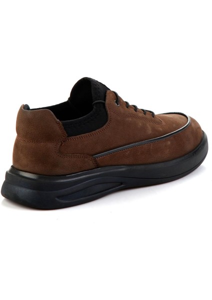 Kahve Hakiki Deri Erkek Casual Ayakkabı E01396198601 modelleri
