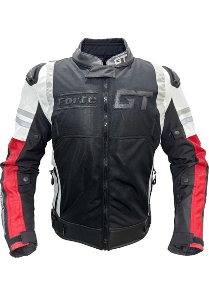 2003001 Titan Kırmızı-Siyah Hörgüçlü Mont