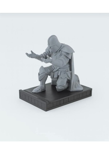 Ortaçağ Şövalyesi Kalem Tutucu