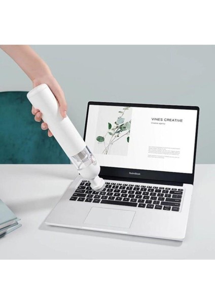 Mini Şarjlı El Süpürgesi, Gri, Hafif ve Kullanışlı Elektrikli Temizlik Aracı fırsatları