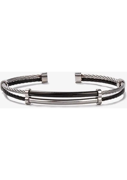 Halfmoon Çelik Bileklik