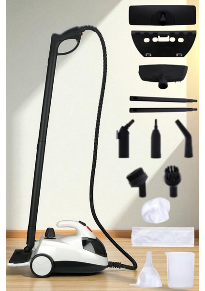 Çok Fonksiyonlu Buharlı Temizlik Makinesi Beyaz, Güçlü ve Pratik Temizlik Aracı modelleri