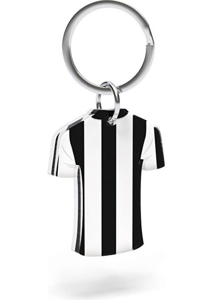 Lisanslı Siyah Çizgili Forma Anahtarlık Kartal Ahşap Kutulu modelleri