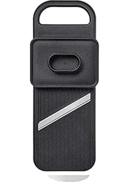 Paslanmaz Çelik Mandolin, Siyah ve Renkli, Çok Yönlü Kesim Aleti