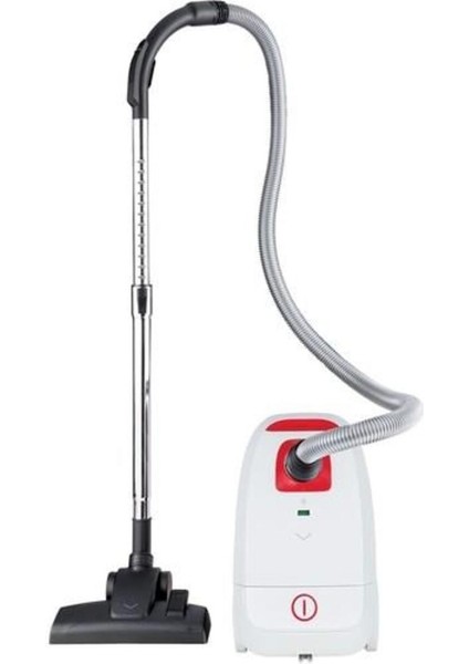 Beyaz 600W Toz Torbalı Elektrikli Süpürge, Güçlü ve Kullanışlı Temizlik Aracı