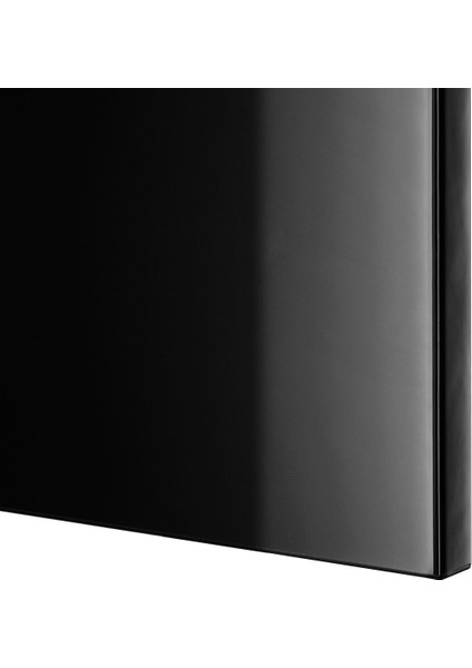 Tv Ünitesi, Venge-Parlak Cila-Siyah-Şeffaf Cam, 300X42X211 Cm, Glassvık/selsvıken, Fren Raylı fırsatları