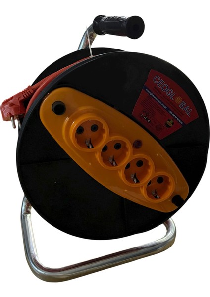 Makaralı Uzatma Kablosu 30 Metre – 3x2,5 Mm²