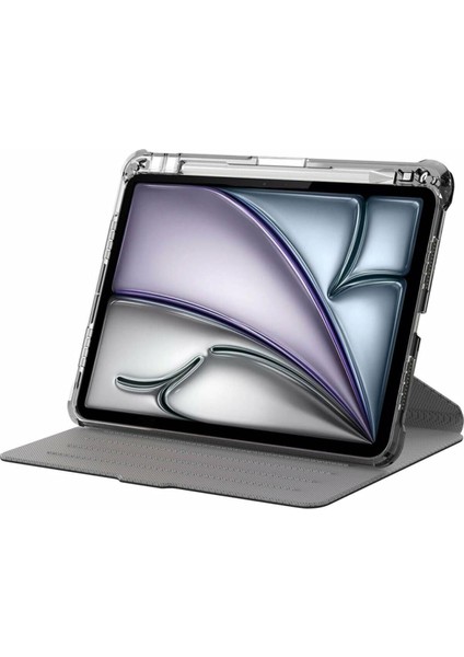 iPad Pro 11-Inch (M4) ile Uyumlu Şeffaf Tablet Kılıfı – Askeri Düşme Koruması, Katlanabilir Standlı, Folyo Kapaklı, Darbe ve Çizilmelere Dayanıklı Koruyucu Kapak, Siyah, THZ984GL fiyatları