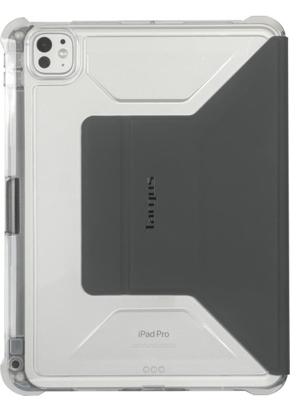 iPad Pro 11-Inch (M4) ile Uyumlu Şeffaf Tablet Kılıfı – Askeri Düşme Koruması, Katlanabilir Standlı, Folyo Kapaklı, Darbe ve Çizilmelere Dayanıklı Koruyucu Kapak, Siyah, THZ984GL fırsatları