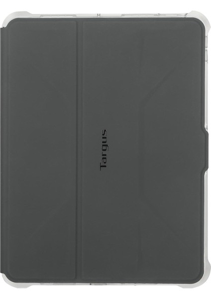 iPad Pro 11-Inch (M4) ile Uyumlu Şeffaf Tablet Kılıfı – Askeri Düşme Koruması, Katlanabilir Standlı, Folyo Kapaklı, Darbe ve Çizilmelere Dayanıklı Koruyucu Kapak, Siyah, THZ984GL