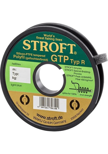 Gtp Typ-R 125M Mavi Örgü Misina