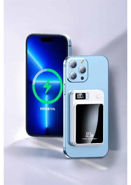 Ds-Derin Ios Uyumlu 22.5W Hızlı Şarj Magsafe Powerbank Dijital Göstergeli 10.000 Mah fırsatları