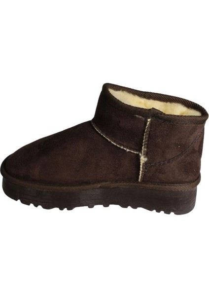 Yazkış Kadın Deve Tüyü Siyah Içi Yünlü Bilekten Kalın Taban Mini Bot modelleri