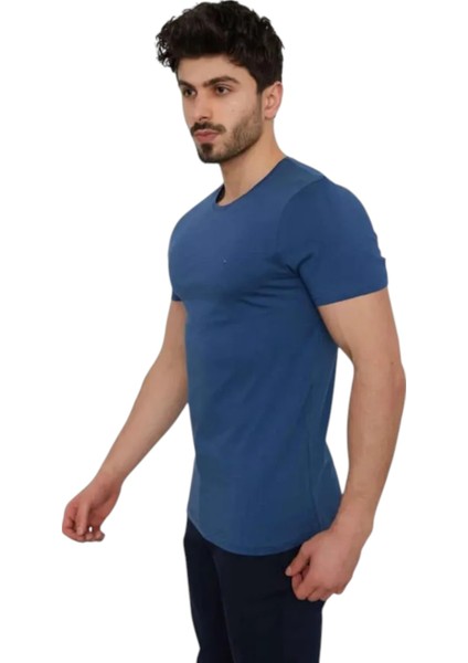 Bisiklet Yaka Erkek T-Shirt 24YCEEO04623 fiyatları