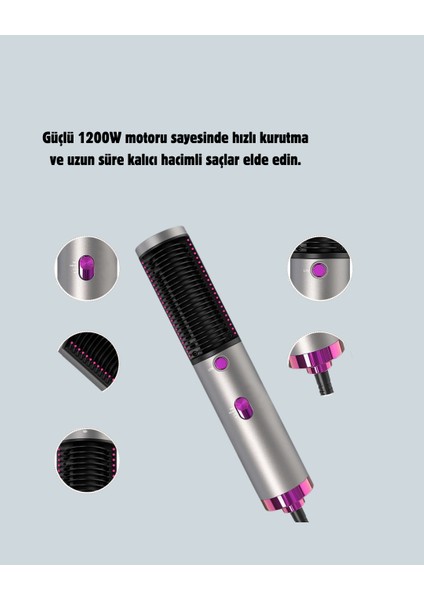 Msa-Shop Profesyonel Iyon Teknolojili Sıcak Hava Fırçası fiyatları