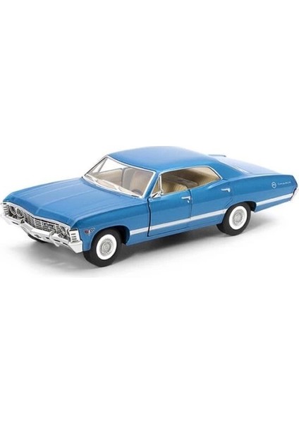 Bfs KT5418D Mavi-Siyah Çekbırak 1967 Chevrolet Impala