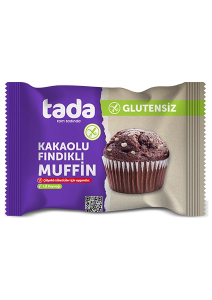 Glutensiz Kakaolu Fındıklı Muffin 50 gr x 24 Adet fiyatları