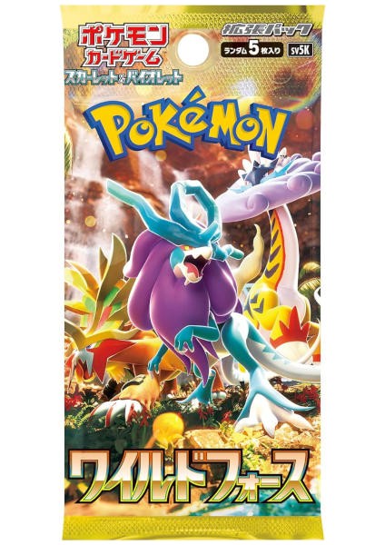 Wild Force Booster Pack (1 Paket 5 Kart Içerir)Japonca