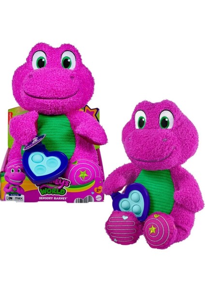 Bfs HYG89 Fisher-Price Kalp Yapan Barney Pelüş Oyuncağı