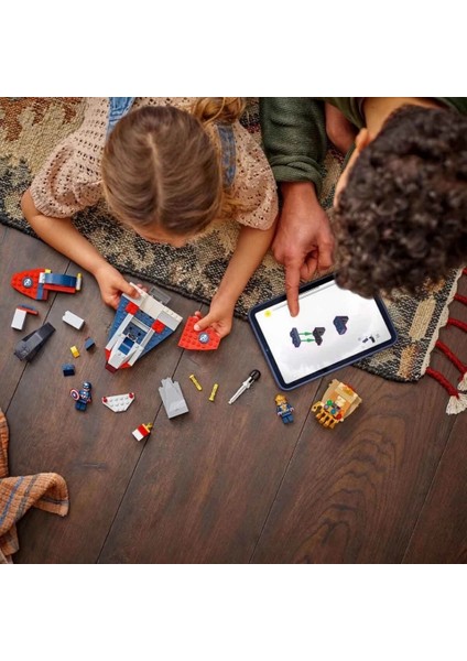 Bfs LEGO Marvel Kaptan Amerika, Thanos'a Karşı 76319 modelleri