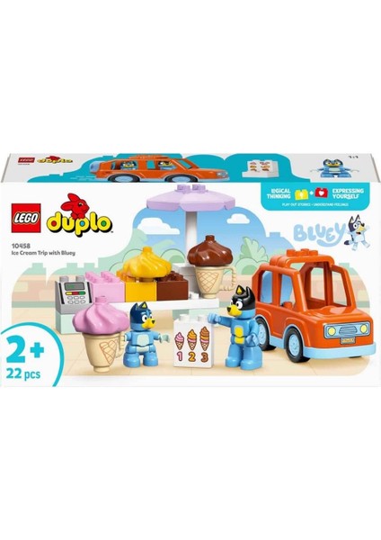 Bfs LEGO Duplo Bluey: Bluey ile Dondurma Gezisi 10458 fırsatları